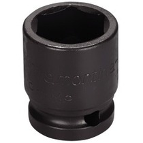 Soquete sextavado de impacto 22 mm encaixe 1/2