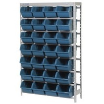 Estante met�lica com 28 gavetas n� 7 azul EM28/7A 