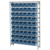 Estante metálica com 54 gavetas n° 5 azul - EM54/5A Estante metálica com 54 gavetas n° 5 azul - EM54/5A