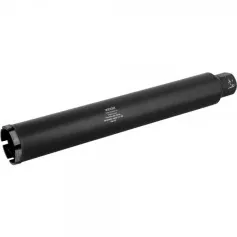 Broca coroa diamantada para perfuratriz 63 x 450 mm rosca 1.1/4
