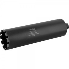 Broca coroa diamantada para perfuratriz 120 x 450 mm rosca 1.1/4