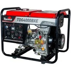 Gerador de energia 3,3 kva a diesel bivolt partida elétrica - TDG4000BXE