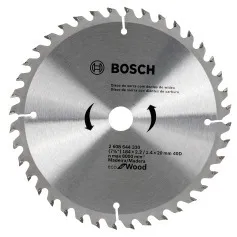 Disco de serra para madeira 184 x 20 mm 40 dentes - Eco for Wood