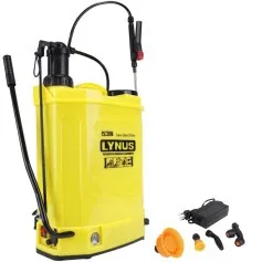 Pulverizador costal manual e a bateria 12V 20 litros com 4 bicos - PL-20B