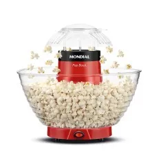 Pipoqueira elétrica  1.200W vermelha Pop Bowl PP-05 