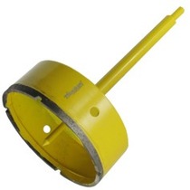 Serra copo diamantada 120 mm com haste encaixe 3/8 Serra copo diamantada 120 mm com haste encaixe 3/8