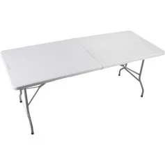 Mesa dobrável retangular 180 cm