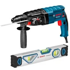 Martelete Perfurador e Rompedor 820W 2,7 joules Sds Plus com nÍvel de alumínio - GBH2-24D