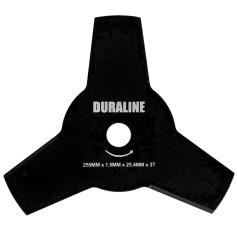 Lmina para roadeira 3 pontas 255 mm x 1,5 mm x 1