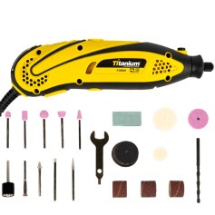 Micro ret�fica 130 watts com 40 acess�rios - 07632