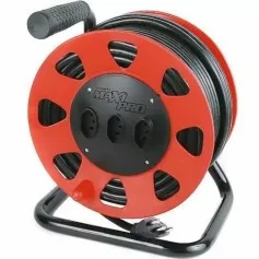 Extensão elétrica 30 metros 3 x 2,50 mm 2P+T 20A com carretel - MAXIPRO