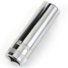 Soquete sextavado longo 17 mm encaixe 1/2 Soquete sextavado longo 17 mm encaixe 1/2