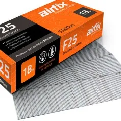 Pino para pinador pneumático tipo F 1,05 x 25 mm com 5.000 peças - F25