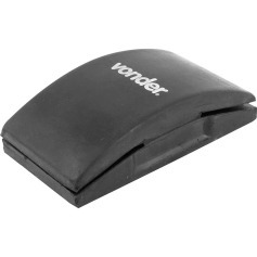 Taco lixador de borracha automotivo 125 X 65 mm