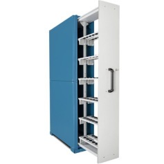 Armrio vertical com 72 suportes para cones Iso 40 - AM-98