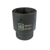 Soquete sextavado de impacto longo 46 mm encaixe 1