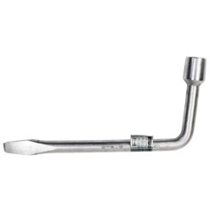 Chave de roda tipo L com esptula 17 mm em ao carbono - 1421055