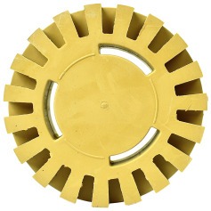 Disco removedor de adesivos dentado refrigerado