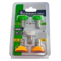 Jogo com 5 bicos 025 di�metro 0,94 mm - 0761091020