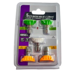 Jogo com 5 bicos 055 di�metro 1,39 mm