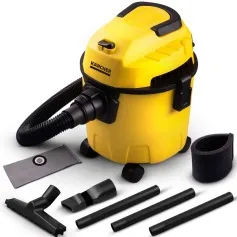 Aspirador de pó e líquido 10L 1.500W com função soprador - WDL 1