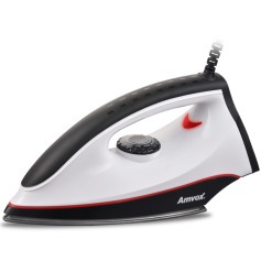 Ferro de passar a seco 1200 watts com chapa em inox - AF 1907