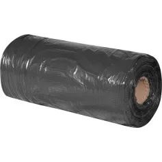 Lona plástica preta 6 m x 100 m 60 kg