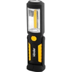 Lanterna recarregável de inspeção 2W COB + 3 LEDs - LR 180I