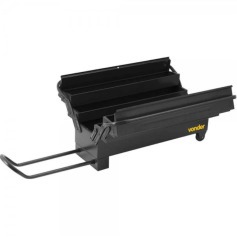 Caixa para ferramentas com roda 5 gavetas 60 x 19 x 20 cm