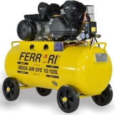 Compressor de ar 10 pés 100L 2 hp 115 libras - Mega Air