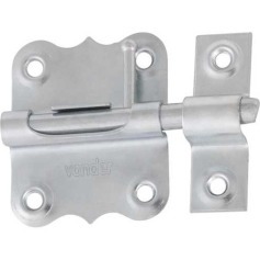 Tarjeta fio redondo zincada 38 mm