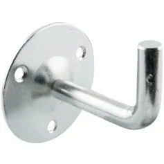 Suporte para corrimão redondo tipo gancho 1/2