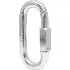 Mosquetão reto com rosca 12,7 mm - 1/2