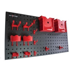 Painel organizador para ferramentas com 14 acessórios Painel organizador para ferramentas com 14 acessórios