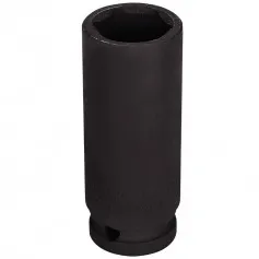 Soquete de impacto sextavado longo Aço CRMO 24 mm 1/2