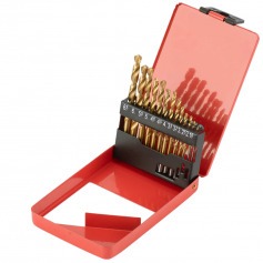 Jogo de brocas aço rápido de 1,5 à 6,5 mm com 13 peças Jogo de brocas aço rápido de 1,5 à 6,5 mm com 13 peças