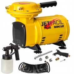 Compressor de ar direto 2,3 ps 1/3 hp com acessrios - Jet Fcil Plus