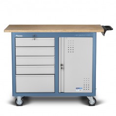 Bancada mvel com 5 gavetas 1 porta e 1 prateleira - 2005-M