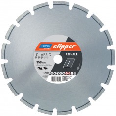 Disco diamantado segmentado 350 x 25,4 mm para asfalto - Clipper Classic Asphalt Disco diamantado segmentado 350 x 25,4 mm para asfalto - Clipper Classic Asphalt