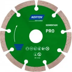Disco diamantado segmentado 230 x 22,23 mm para concreto 
