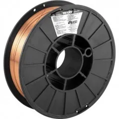 Arame para solda mig 0,8 mm rolo com 5 kilos