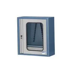 Armário para ferramentas com 1 prateleira 2 gavetas e porta com visor de vidro - AR-3