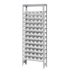 Estante met�lica com 60 gavetas n� 3 branca - EF60/3B