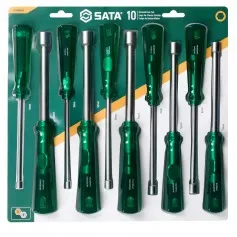 Jogo de chave canhão 4 a 13 mm 10 peças - ST08046L