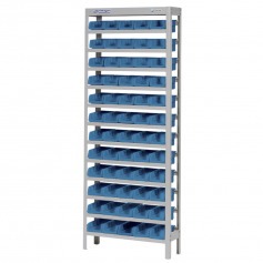 Estante met�lica com 60 gavetas n� 3 azul - EP60/3A