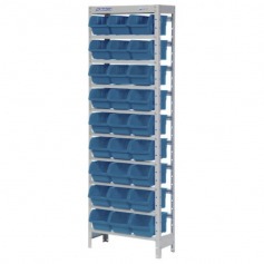Estante met�lica com 27 gavetas n� 5 azul - EF27/5A