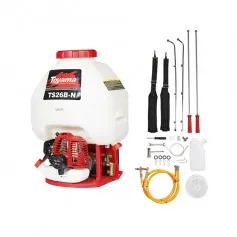 Pulverizador costal a gasolina 1 hp 25L com 2 lanças e 4 bicos - TS26B-N