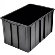 Caixa plástica 180L 89 x 56 x 48 cm sem tampa