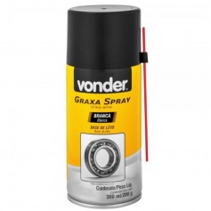 Graxa em spray base de ltio branca 300 ml
