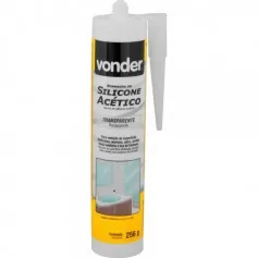 Silicone acético para vedação 256 gramas